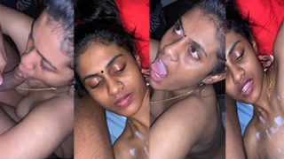 Marathi Mallu Wife Blowjob – Licking Dick Riding Sex